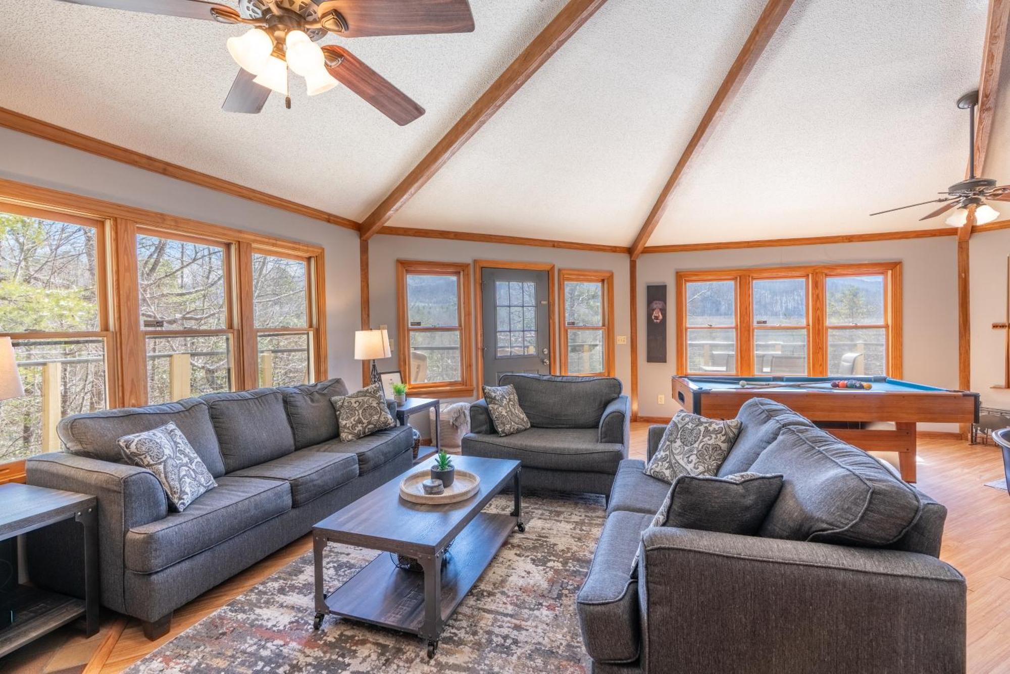 Hawks View Gatlinburg Mountain Cabin エクステリア 写真
