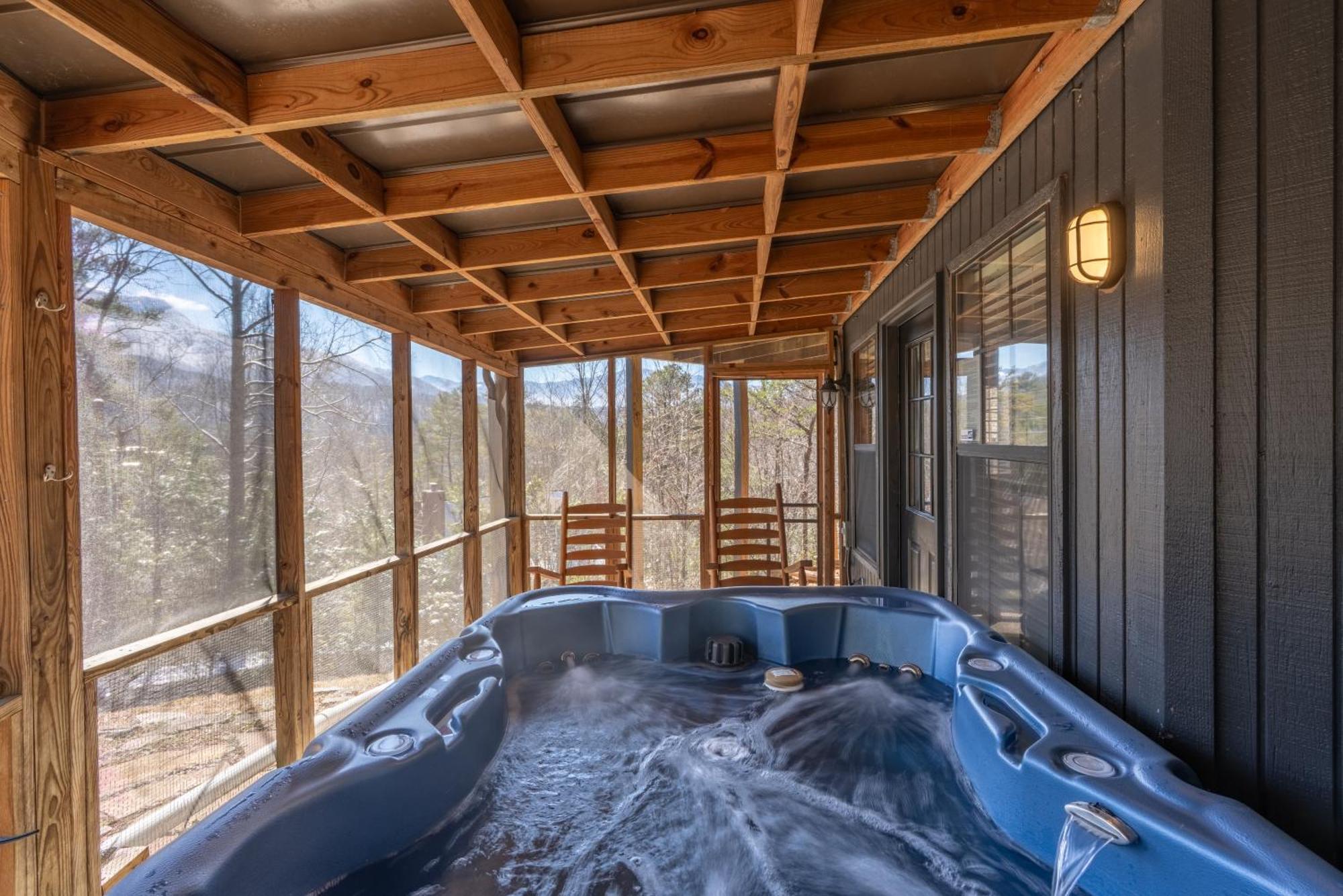 Hawks View Gatlinburg Mountain Cabin エクステリア 写真